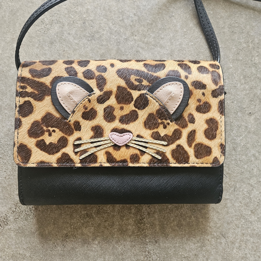 Leopard Print Crossbody Bag